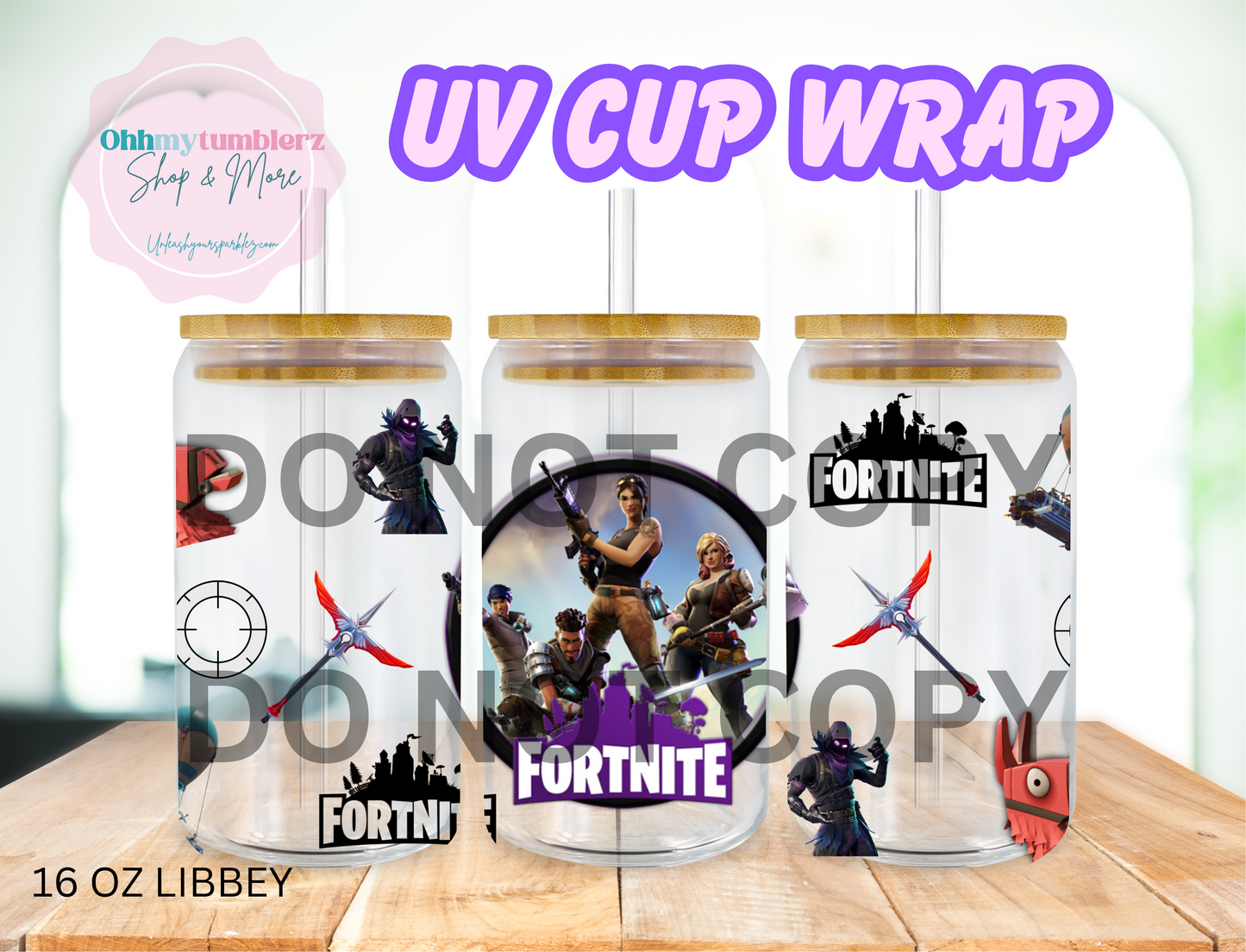 Fortnite UV DTF