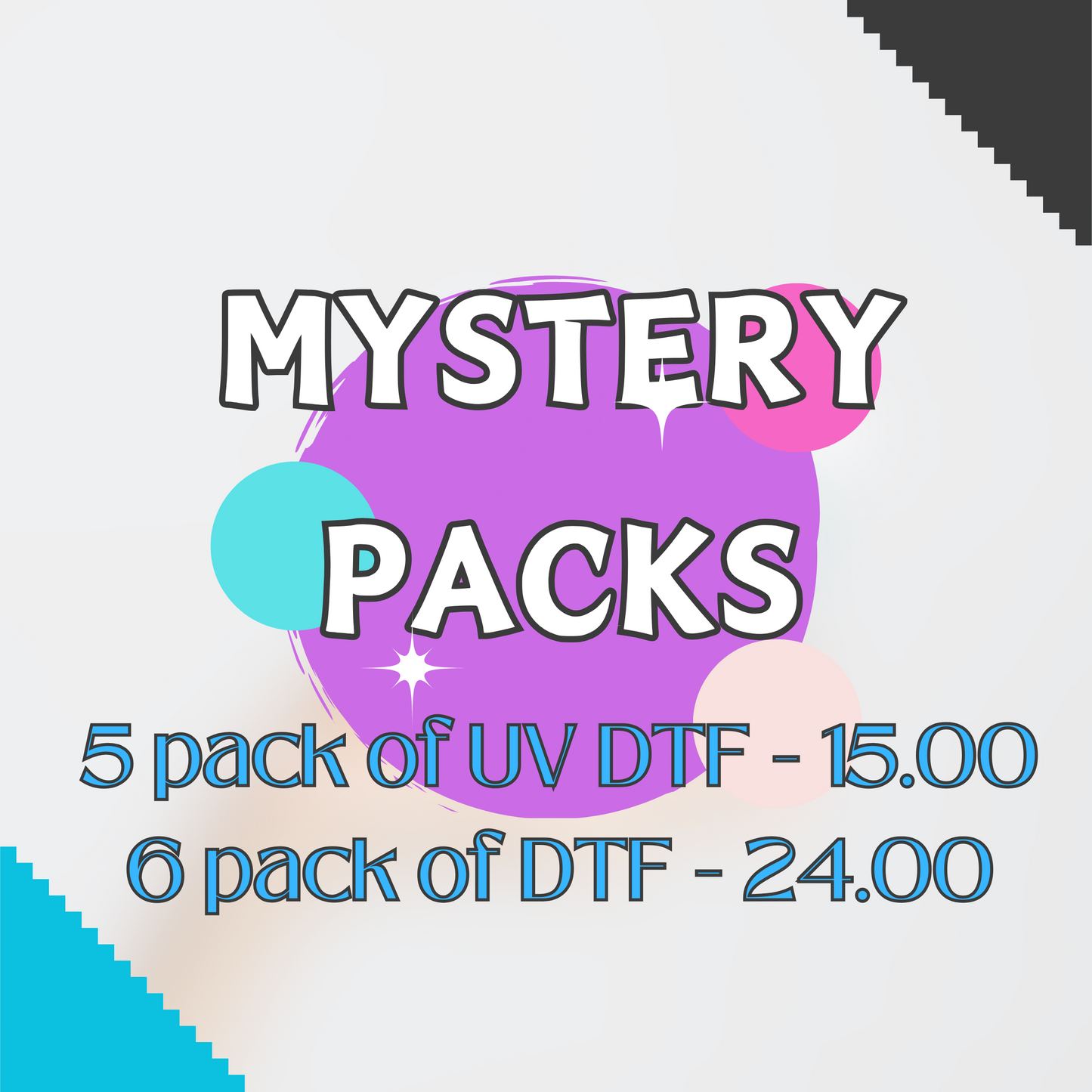 Mystery packs