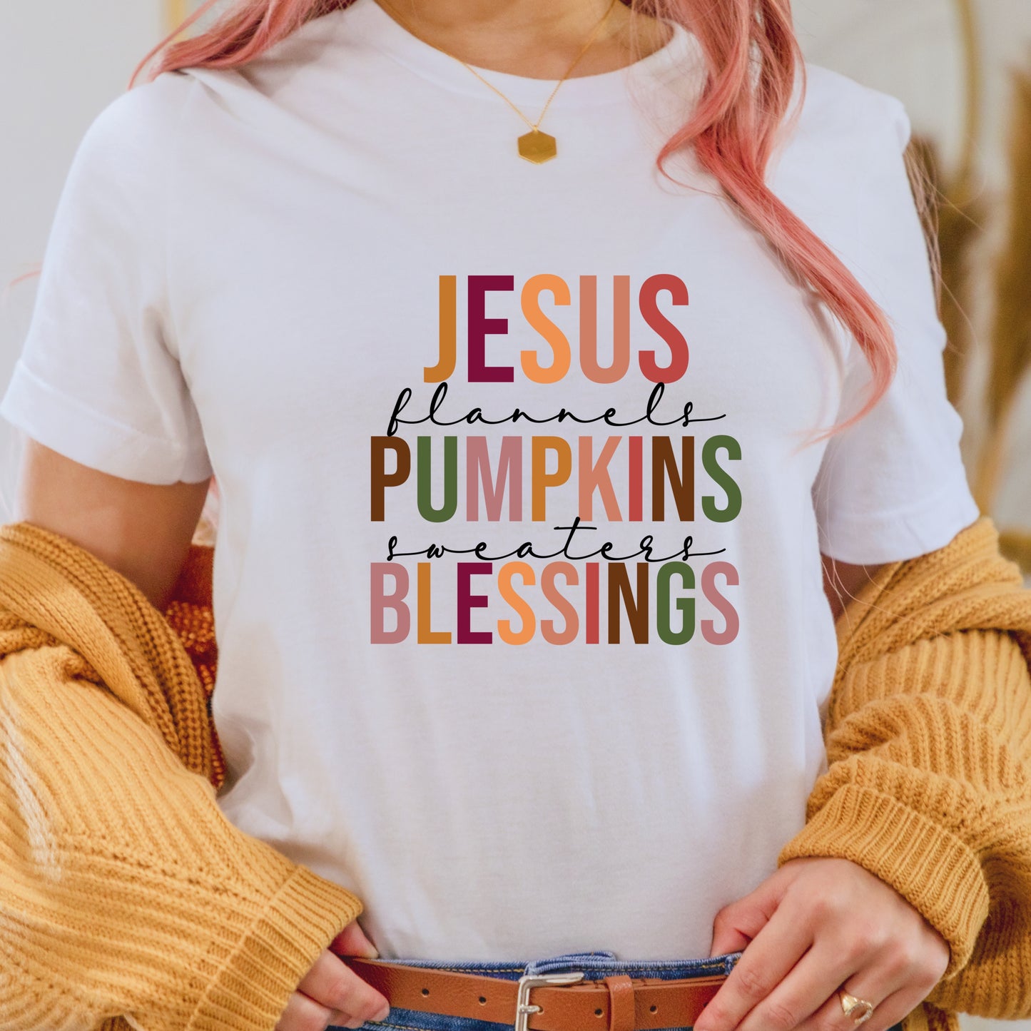 Jesus & Pumpkins T shirt